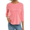 Tommy Bahama Ashby Isles Seaside Stripe T-Shirt Women -Halston Kel Shop 1411456066 RLLD 1