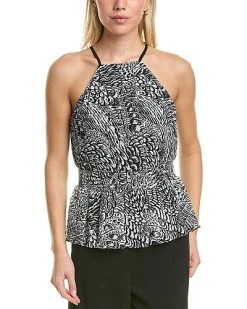 BCBGMAXAZRIA Peplum Top Women