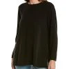 EILEEN FISHER Ound Neck Long Silk Top Women -Halston Kel Shop 1411475535 RLLD 1