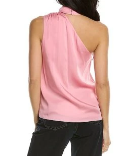 Trina Turk Hquitz Silk-Blend Top Women 6 Trina Turk Hquitz Silk-Blend Top Women -Halston Kel Shop 1411488022 RLLD 2