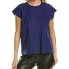 EILEEN FISHER Wide Stretch Rib Boxy Top Women -Halston Kel Shop 1411498109 RLLD 1