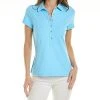J.McLaughlin Catalina Cloth Court Polo Shirt Women -Halston Kel Shop 1411501790 RLLD 1