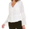 Vince Camuto Double Ruffle Top Women -Halston Kel Shop 1411534956 RLLD 1