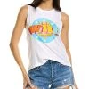 Chaser Cloud Cropped Hi-Lo Muscle Tank Women -Halston Kel Shop 1411539331 RLLD 1