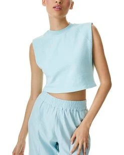 Alice + Olivia Braxton Cropped T-Shirt Women