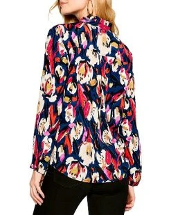 NIC+ZOE Petite Zappy Blooms Top Women -Halston Kel Shop 1411610983 RLLD 2