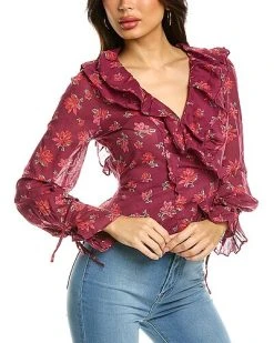 FREE PEOPLE Amanda Ruffle Top Women