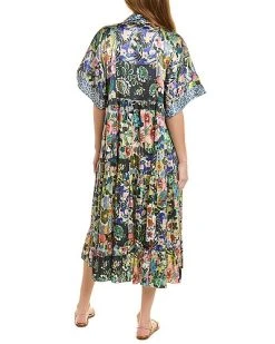 Johnny Was Chelsea Gardens Silk Kimono Women -Halston Kel Shop 1411675157 RLLD 2