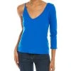 Vince Camuto One-Shoulder Rib Knit Top Women -Halston Kel Shop 1411680226 RLLD 1