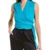 Elie Tahari Silk Wrap Shirt Women -Halston Kel Shop 1411708089 RLLD 1