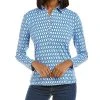 J.McLaughlin Lauderdale Catalina Cloth Polo Shirt Women -Halston Kel Shop 1411742904 RLLD 1