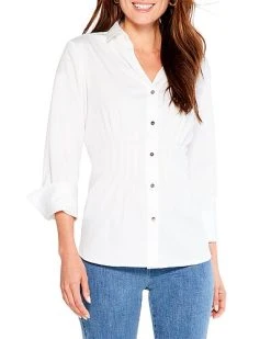 NIC+ZOE Collared Bistro Shirt Women