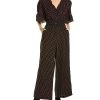 Max Studio Mocked Waist Bubble Crepe Jumpsuit Women -Halston Kel Shop 1411806332 RLLD 1