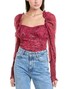FREE PEOPLE Brunch Date Bodysuit Women
