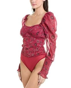 FREE PEOPLE Brunch Date Bodysuit Women -Halston Kel Shop 1411812714 RLLD 3