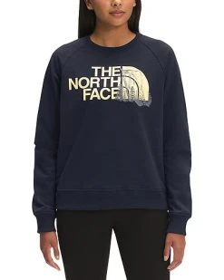 The North Face Logo Play Raglan Pullover Crew Women