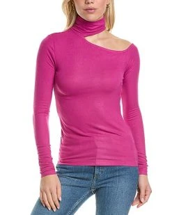 BCBGMAXAZRIA Cut Out Top Women