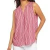 NYDJ Sleeveless Pintuck Blouse Women -Halston Kel Shop 1411854663 RLLD 1