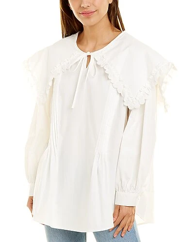 Beulah Pintuck Top Women 3 Beulah Pintuck Top Women