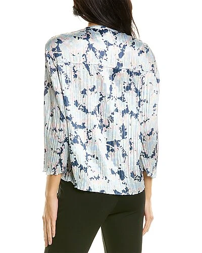Vince Pleated Blouse Women 4 Vince Pleated Blouse Women - Image 2