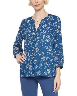 NYDJ Pintuck Blouse Women