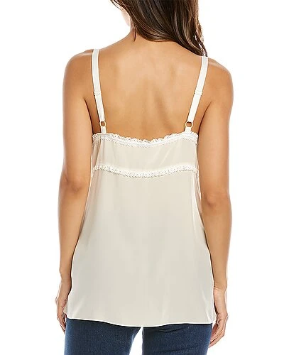 Rebecca Taylor Patchwork Lace Silk Cami Women 4 Rebecca Taylor Patchwork Lace Silk Cami Women - Image 2