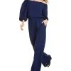 THEORY Off-Shoulder Silk Jumpsuit Women -Halston Kel Shop 1411894835 RLLD 1
