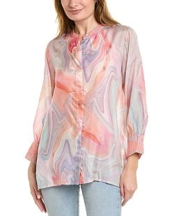 Johnny Was Laguna Vesper Silk Tunic Women
