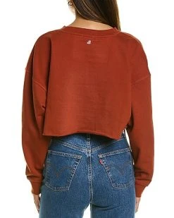 WeWoreWhat Cropped Sweatshirt Women -Halston Kel Shop 1411921538 RLLD 2