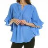 Vince Camuto Ruffle Sleeve Blouse Women -Halston Kel Shop 1411941821 RLLD 1