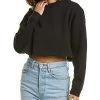 WeWoreWhat Solid Cropped Sweatshirt Women 1 WeWoreWhat Solid Cropped Sweatshirt Women -Halston Kel Shop 1411967807 RLLD 1