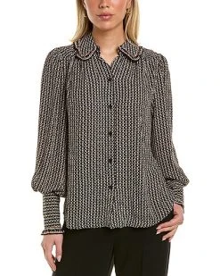 Max Studio Mocked Top Women