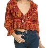 FREE PEOPLE Rudi Ruffle Top Women -Halston Kel Shop 1411986297 RLLD 1