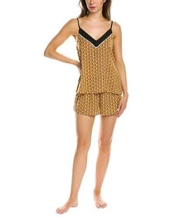 DKNY 2pc Cami & Tap Pant Set Women