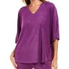 N Natori Terry Lounge Top Women
