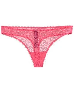 DKNY Lace Trim Thong Women