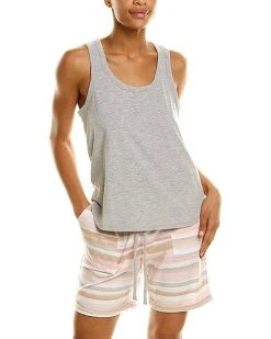 Splendid 2pc Tank Short Pajama Set Women