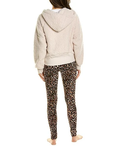 DKNY 2pc Plush Lounge Set Women 4 DKNY 2pc Plush Lounge Set Women - Image 2