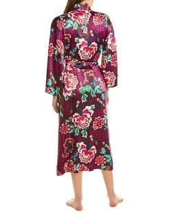 N Natori Kasumi Satin Robe Women -Halston Kel Shop 1412197438 RLLD 2