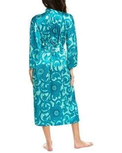N Natori Arabesque Satin Robe Women -Halston Kel Shop 1412197514 RLLD 2