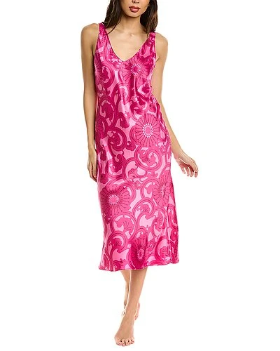 N Natori Peona Satin Gown Women 3 N Natori Peona Satin Gown Women