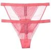 DKNY 2pk Softest Lace Thong & Bikini Women -Halston Kel Shop 1412289208 RLLD 1