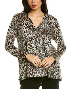 N Natori Velour Lounge Top Women