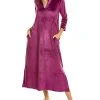 N Natori Velour Lounger Caftan Women -Halston Kel Shop 1412303702 RLLD 1
