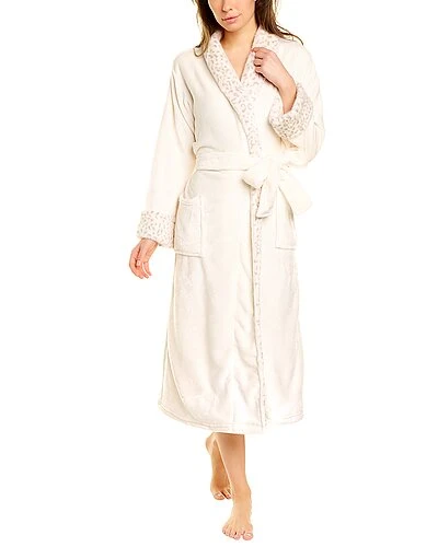 N Natori Plush Lynx Robe Women 3 N Natori Plush Lynx Robe Women