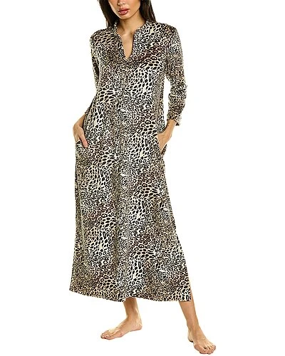 N Natori Velour Lounger Caftan Women 3 N Natori Velour Lounger Caftan Women