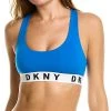 DKNY Cozy Boyfriend Racerback Bralette Women