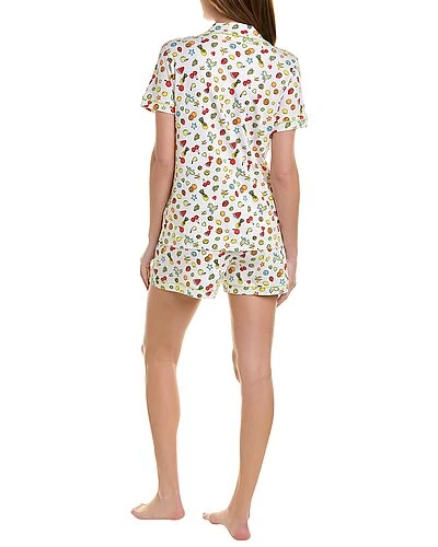 Roller Rabbit Tutti Frutti Polo Pajama Set Women 4 Roller Rabbit Tutti Frutti Polo Pajama Set Women - Image 2