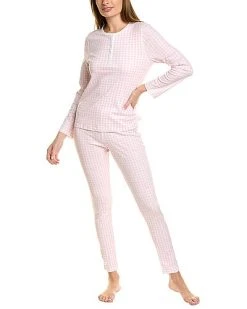 Roller Rabbit Hathi Gingham Pajama Women -Halston Kel Shop 1412520726 RLLD 2
