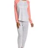 DKNY 2pc Top & Jogger Sleep Set Women